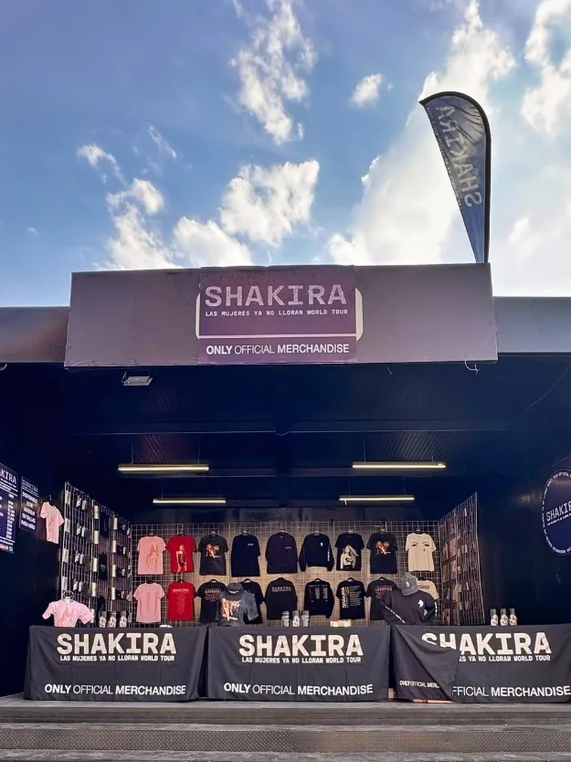 Liveshow Merchandising — caso de éxito
