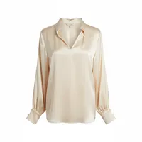 Blusa satinada